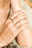 bague Ryan M poudre doré Shlomit Ofir