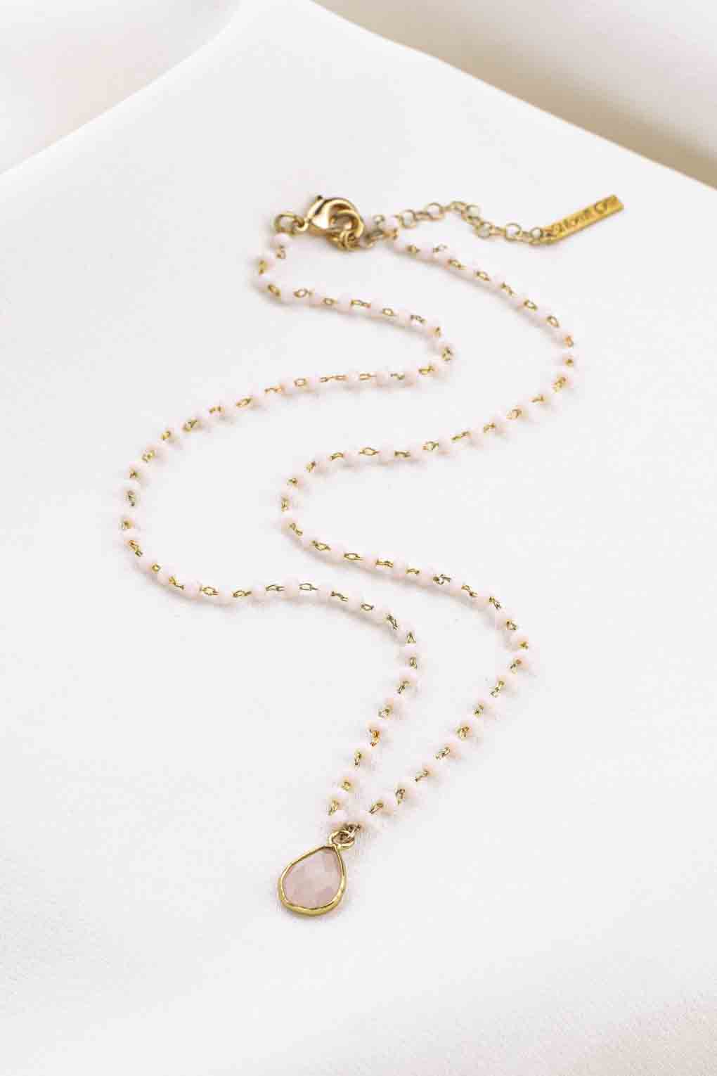 collier Laura rose doré de Shlomit Ofir