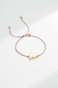 Bracelet Love doré de Shlomit