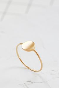 bague full L doré de Shlomit Ofir