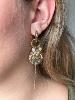 Boucles breloques Chance doré