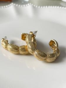 boucles Bianca doré