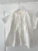 Chemisier coton Maison Onano brodé blanc S