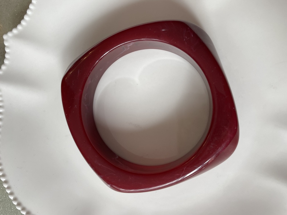 Bracelet Cali bordeaux