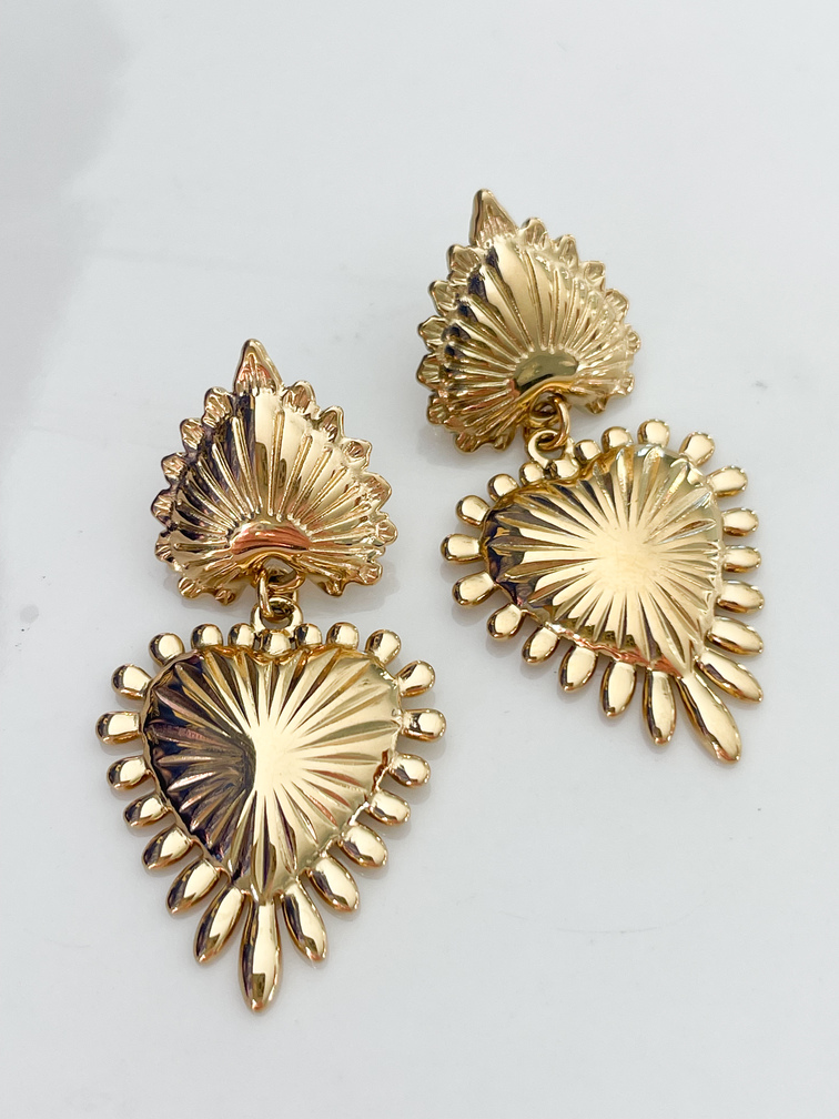 boucles Marni doré