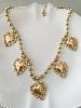 collier Ex voto doré 