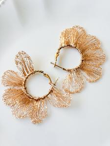 Boucles créoles Monroe doré