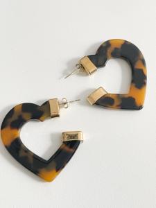 Boucles Coeur graou doré