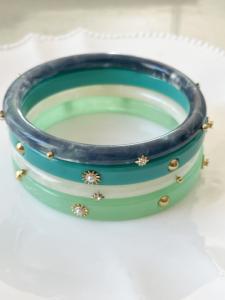 bracelet Lili turquoise doré