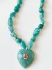 Collier Nicole turquoise doré