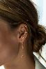 boucles Lorene blanc doré de Shlomit Ofir
