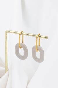 boucles Una beige doré de Shlomit Ofir