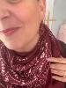 foulard bandana bordeaux tout doux