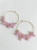 boucles Béa rose doré