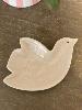 Coupelle oiseau beige