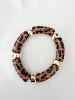 Bracelet Graou Joao marron doré