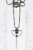 collier Winter long marbre doré de Shlomit Ofir