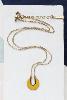 collier Expo jaune doré de Shlomit Ofir