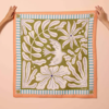 foulard Maradji oiseau vert