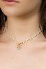 collier Rosemary noir doré de Shlomit Ofir