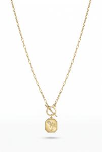 Collier Palm doré de Shlomit