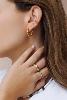 boucles Pippa doré de Shlomit Ofir