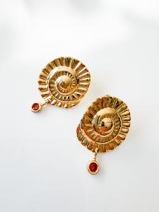 Boucles Line doré