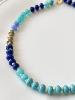 Collier Bonbon turquoise doré