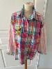 chemise The Corner brodé madras 36/44