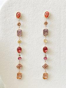 boucles Bella pastels doré
