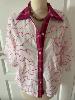chemise The Corner brodé oiseau 36/40