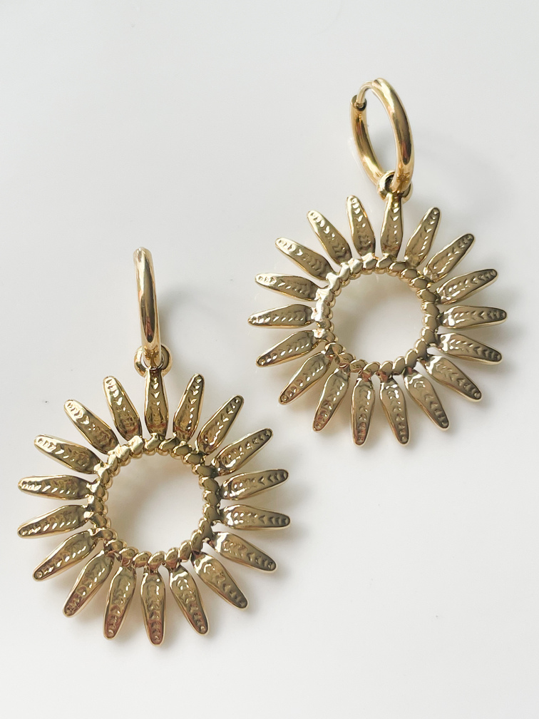 boucles soleil doré