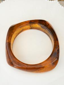 bracelet Simone ambre doré