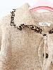 Gilet Claudine beige panthère