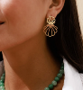 Boucles Ariel doré de Shlomit