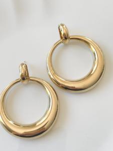 boucles Patou doré