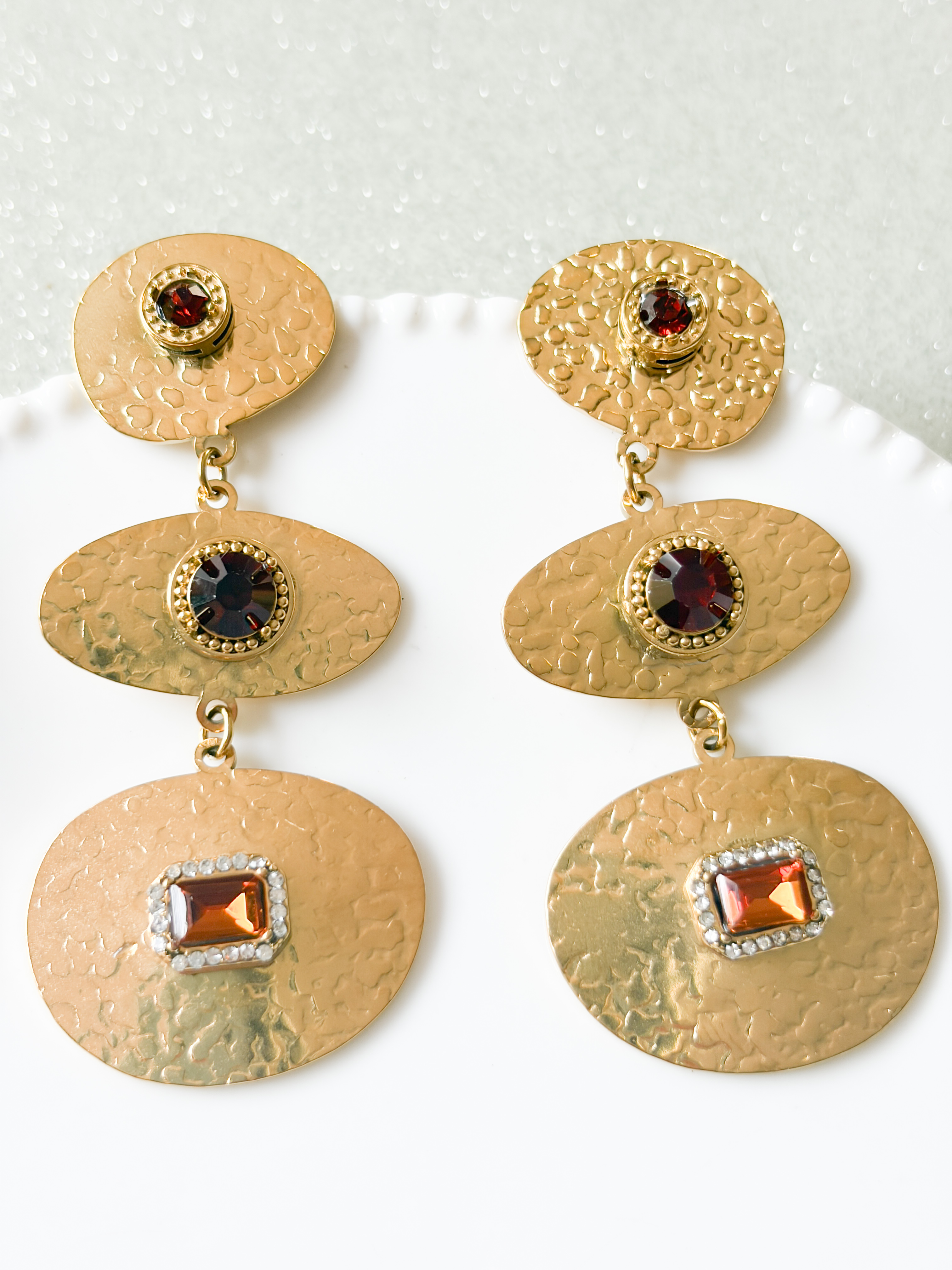 Boucles Gaia marron doré