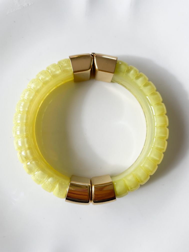 bracelet Chacha jaune doré