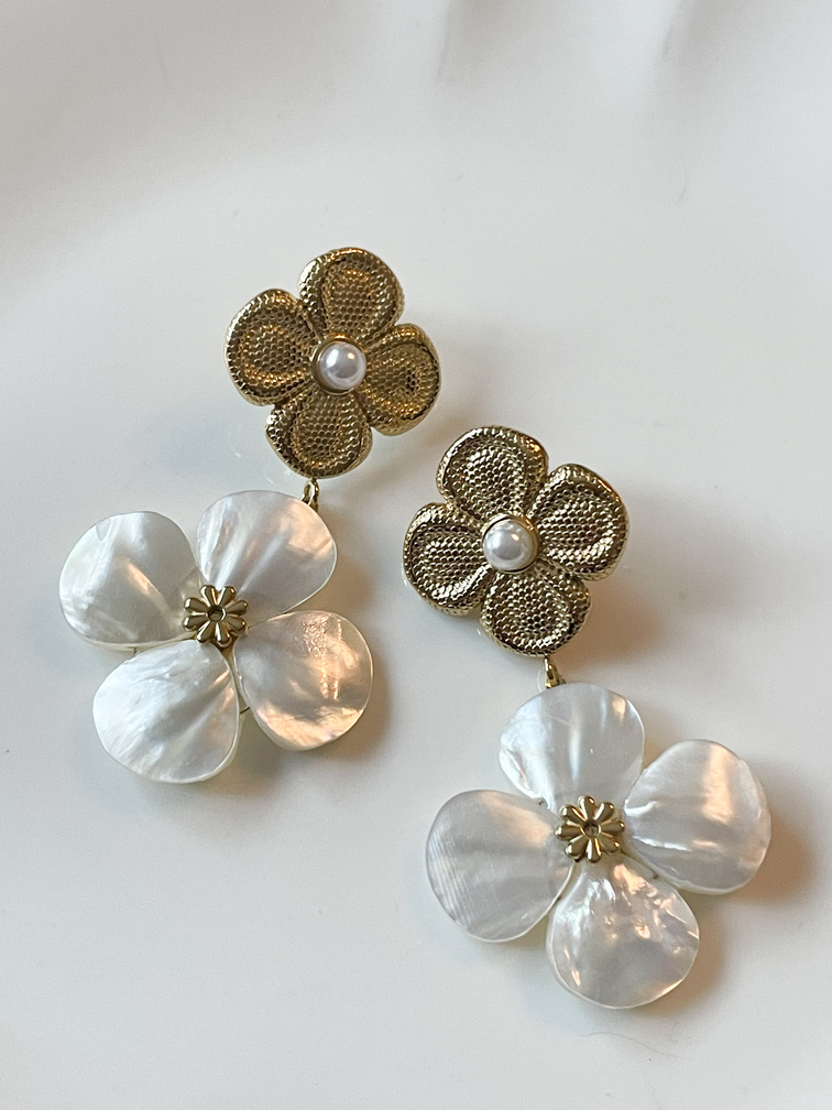 boucles Capucine long doré