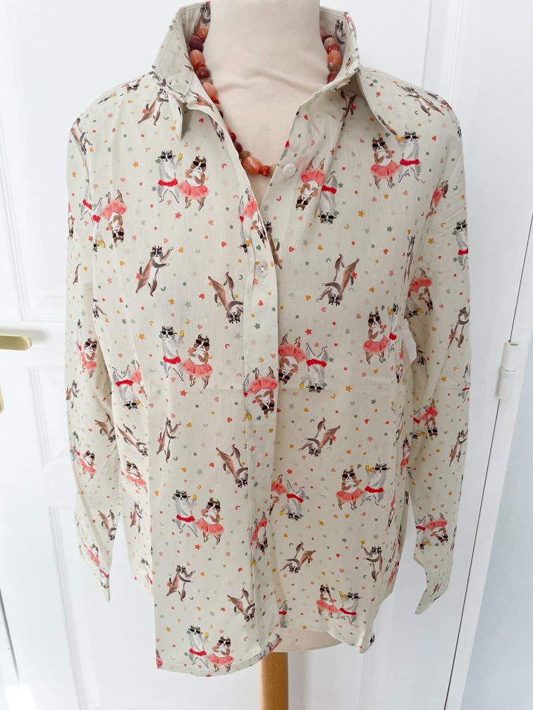 Chemise Season petits chats 36/38