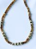 Collier pierres Garbo beige doré