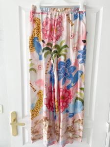 pantalon large exotique rose 36/42