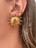 boucles Soleil puce doré