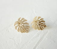 boucles Jungle puce doré de Shlomit Ofir