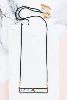collier Oblique bleu de Shlomit Ofir