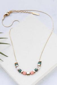 collier Bali vert doré de Shlomit Ofir