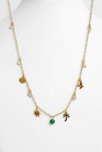 Collier Oasis charm doré de Shlomit