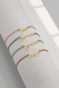 Bracelet Forever doré de Shlomit