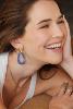 boucles Clara beige doré de Shlomit 