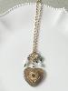 Collier Romy coeur doré